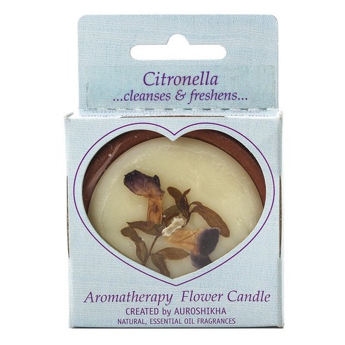 오로시카 아로마테라피 플라워 컵캔들, Citronella, M