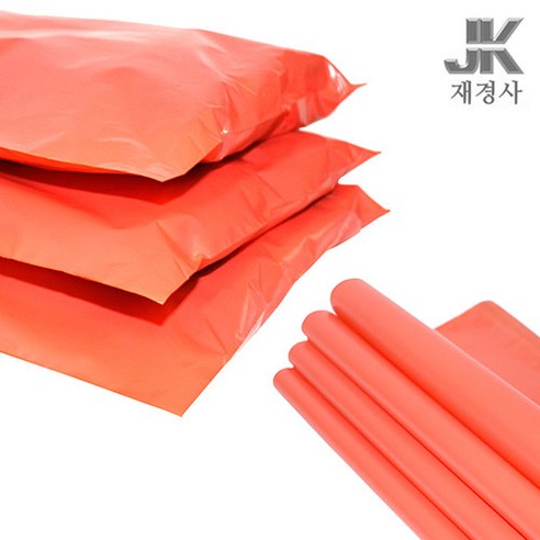 오렌지 재경사 HDPE 택배봉투 40×50+4cm, 100장 세트 
카드/엽서/봉투