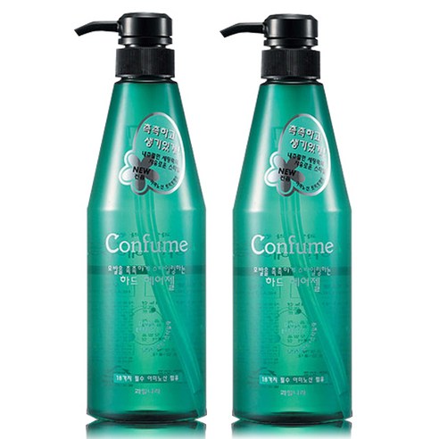 과일나라 컨퓸 헤어 슈퍼하드젤 600ml 헤어젤, 2개