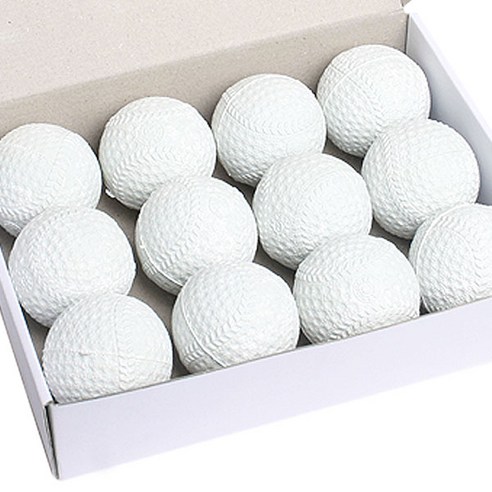 제이스포츠 고급형 연식구 연식야구공 야구 야구공 12개, 고급연식구