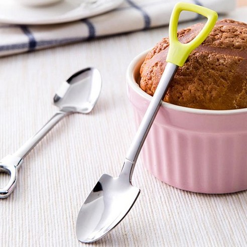 식탁에 감성을 더하는 삽모양 미니어쳐 티스푼