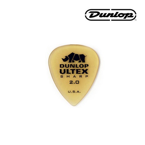던롭 피크 울텍스 샤프 2.0mm 433R2.0, 1개