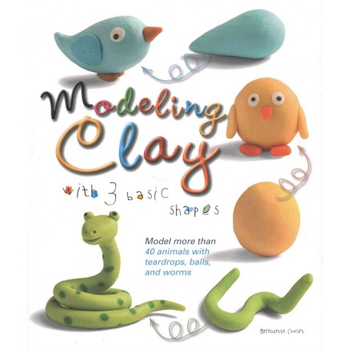 Modeling Clay With 3 Basic Shapes, Barrons Juveniles