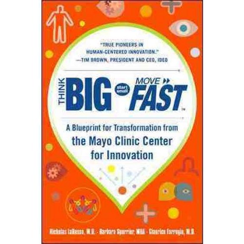 Think Big Start Small Move Fast: A Blueprint for Transformation from the Mayo Clinic Center for Innovation, McGraw-Hill