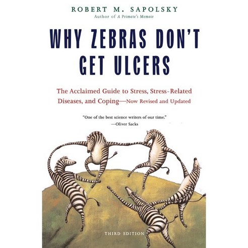 [해외도서] Why Zebras Don’t Get Ulcers, Henry Holt & Co