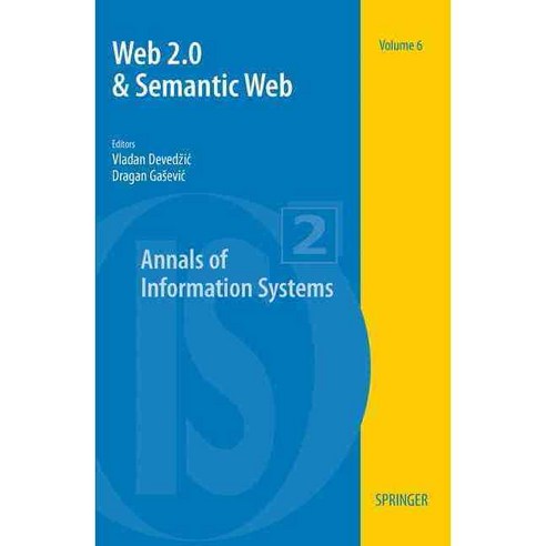 Web 2.0 & Semantic Web, Springer-Verlag New York Inc - 최저가 알림ㆍ특가 할인ㆍ가격 ...