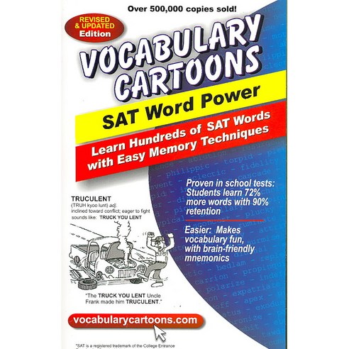 Vocabulary Cartoons: SAT Word Power, New Monic Books