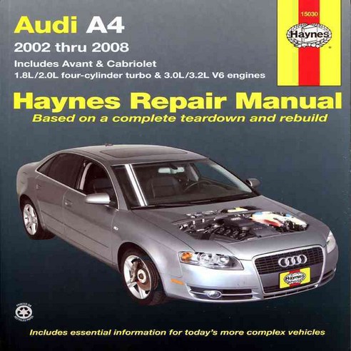 Haynes Repair Manual Audi A4 2002-2008, Haynes Pubns