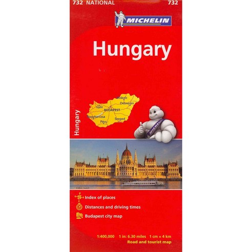 Michelin Hungary/ Hongrie, Michelin Travel Pubns