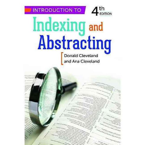 Introduction to Indexing and Abstracting Paperback, Libraries Unlimited
