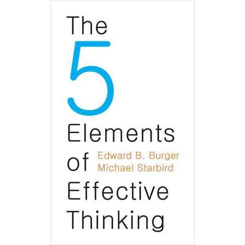 The 5 Elements of Effective Thinking, Princeton Univ Pr