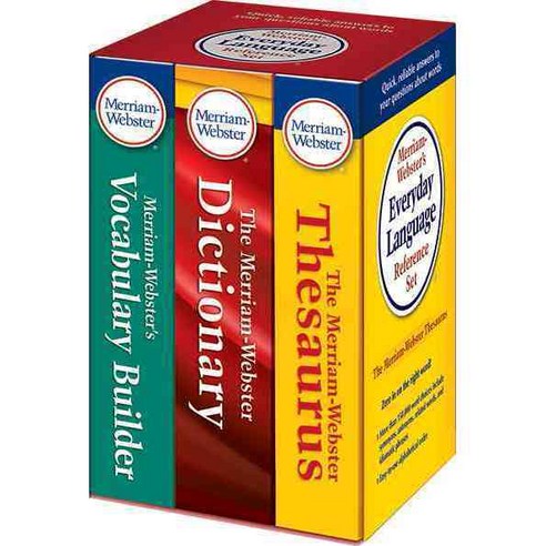 Merriam-Webster''s Everyday Language Reference Set Boxed Set, Merriam-Webster