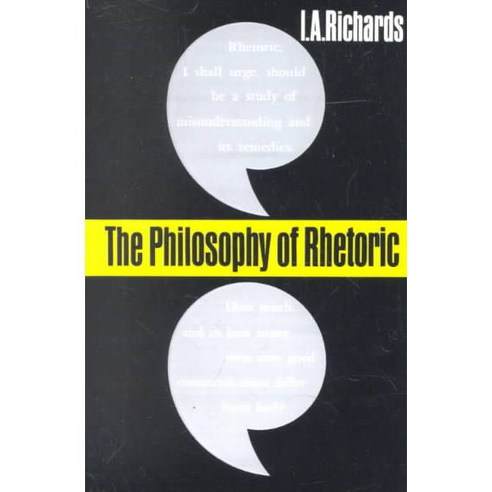 Philosophy of Rhetoric, Oxford Univ Pr on Demand