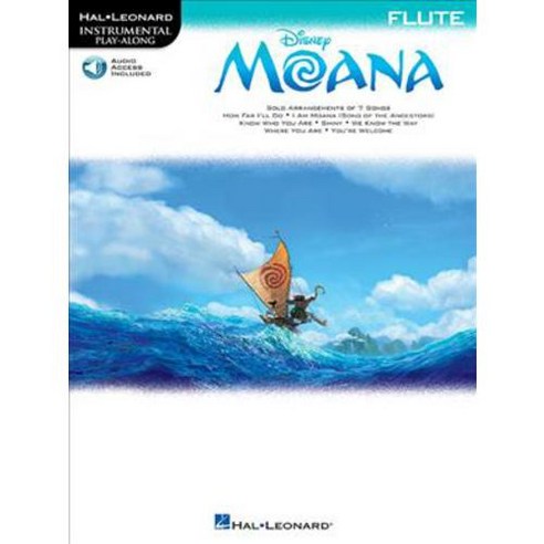 Moana: Flute - With Downloadable Audio, Hal Leonard Corp