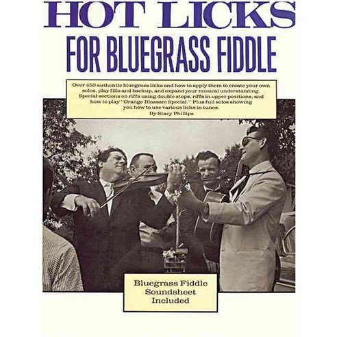 Hot Licks for Bluegrass Fiddle, Music Sales Amer