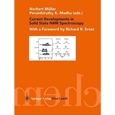 Current Developments in Solid State Nmr Spectroscopy, Springer Verlag ...
