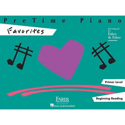 PreTime Piano Favorites: Primer Level: Beginning Reading, Faber Piano Adventures