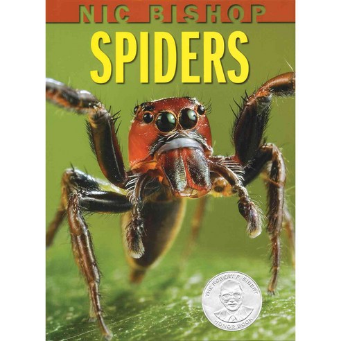 Nic Bishop Spiders Hardcover, Scholastic