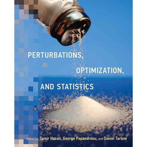 Perturbations Optimization and Statistics Hardcover, Mit Press