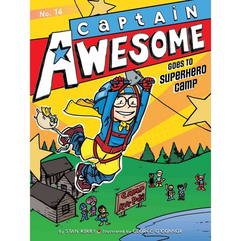 Captain Awesome Goes to Superhero Camp Hardcover, Little Simon