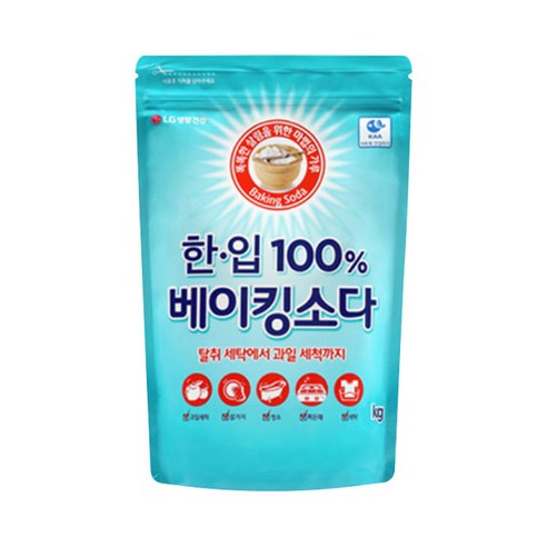 한입 100% 베이킹소다 리필형, 1개, 4kg