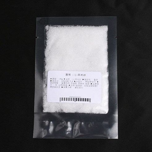 섬세한 손길로 완성하는 나만의 작품: L-주석산 25g 완벽 분석 주석산