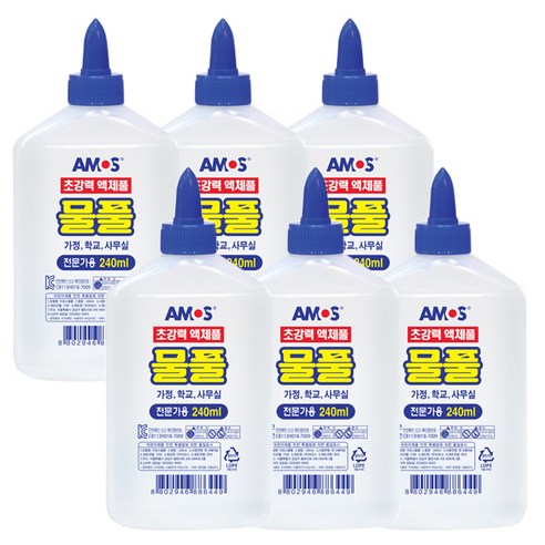 아모스 물풀, 240ml, 6개