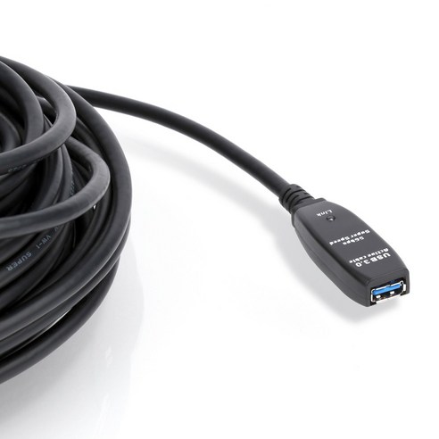 이지넷유비쿼터스 USB3.0 30M 리피터 케이블 무전원 NEXT USB30U3, 1개