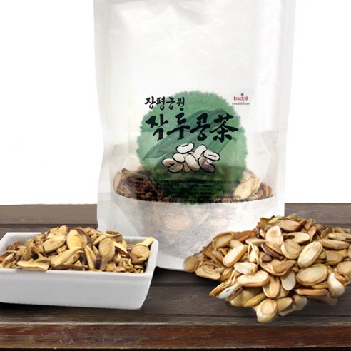 향긋한 구수함으로 기관지 건강을 지키는 장평 무농약 작두콩차!