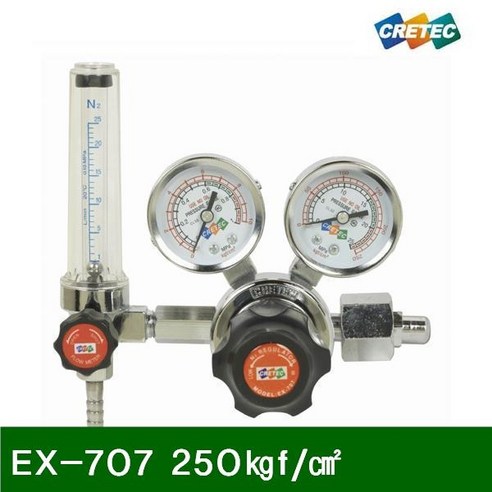 CRETOS 용단기 조정기 EX-707 EX-707 질소(N2) 정보없음 1EA 2269088 7000540, 본품선택 듀라센서400 Best Top5