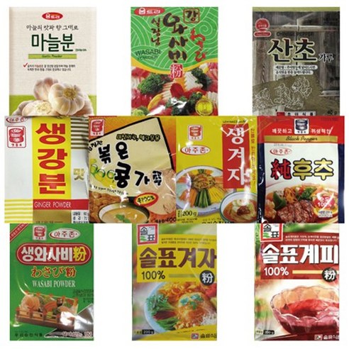 솔표 겨자분200g, 1, 1개, 200g