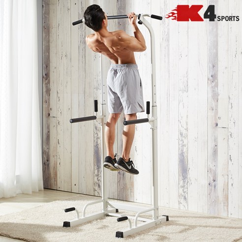 K4스포츠아몸디 K4-302 치닝디핑 턱걸이철봉 전신운동기구, 1개 K4스포츠아몸디 K4-302 치닝디핑 턱걸이철봉 전신운동기구, 1개