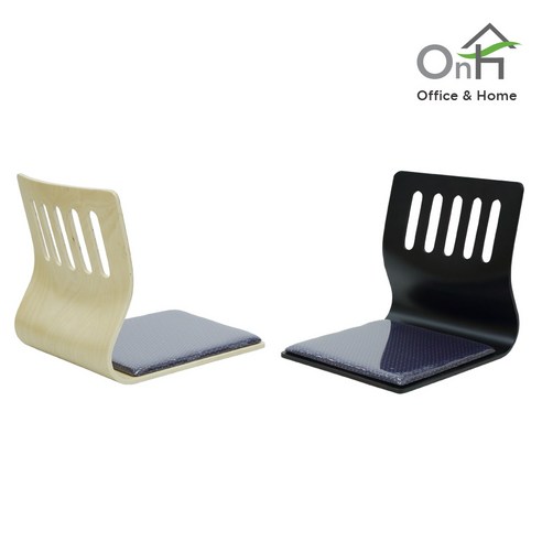 [오피스엔홈] 원목 좌식 식당의자, 네츄럴