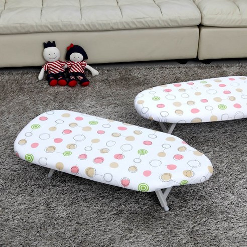 더비인 튼튼하고 가벼운 좌식 다리미판, 스타일 다리미판(특대), 1개