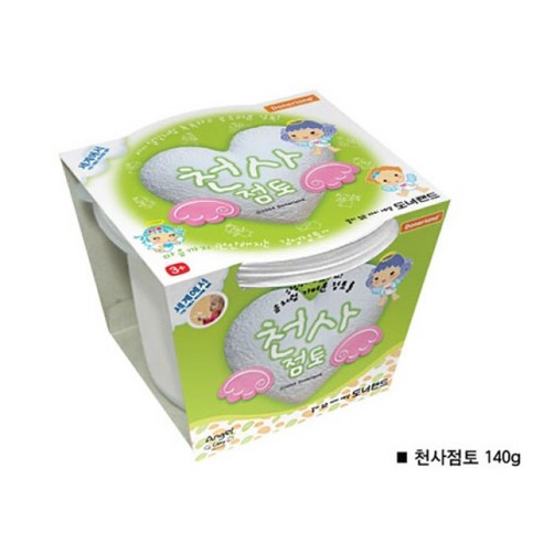 도너랜드 천사점토 140g, 3개, 하양 지점토 Best Top5
