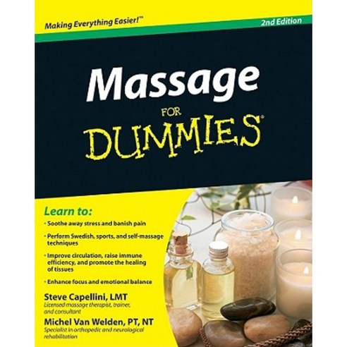 Massage for Dummies Paperback