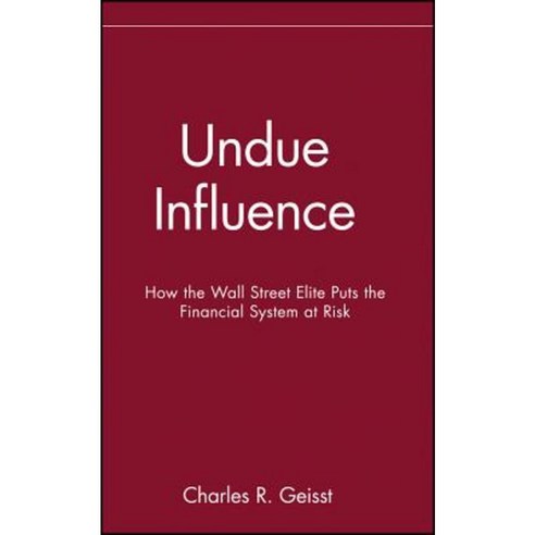 Undue Influence: How the Wall Street Elite Puts the Financial System at Risk Hardcover, Wiley