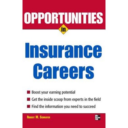 Opportunities in Insurance Careers Paperback, McGraw-Hill Education