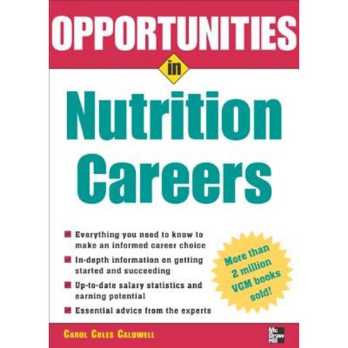 Opportunities in Nutrition Careers Paperback, McGraw-Hill Education