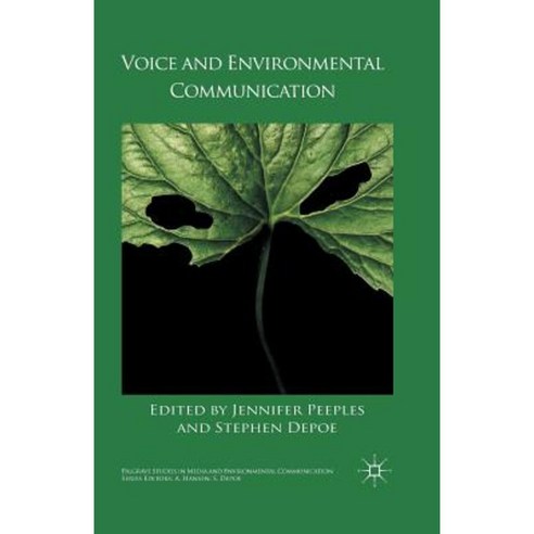 Voice and Environmental Communication Paperback, Palgrave MacMillan