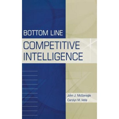 Bottom Line Competitive Intelligence Hardcover, Praeger