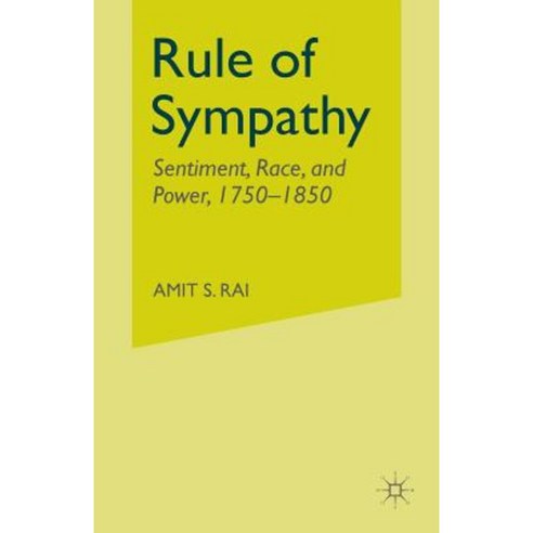 Rule of Sympathy: Sentiment Race and Power 1750-1850 Paperback, Palgrave MacMillan