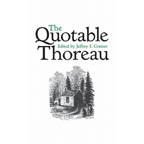 The Quotable Thoreau Hardcover, Princeton University Press