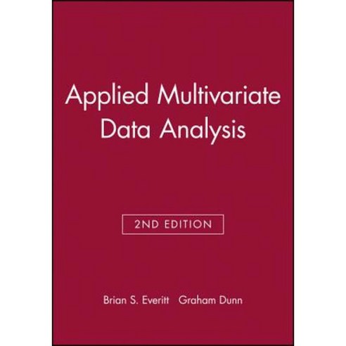 Applied Multivariate Data Analysis Paperback, Wiley