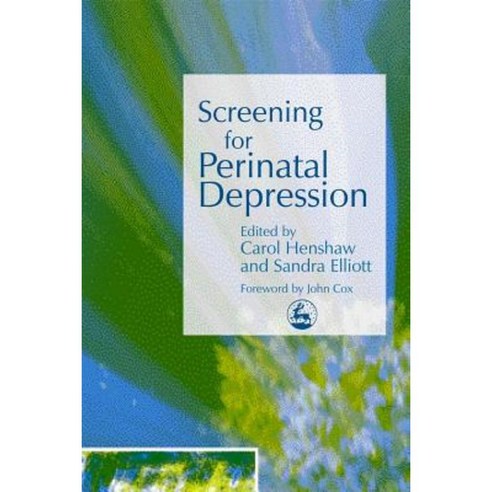 Screening for Perinatal Depression Paperback, Jessica Kingsley Publishers Ltd