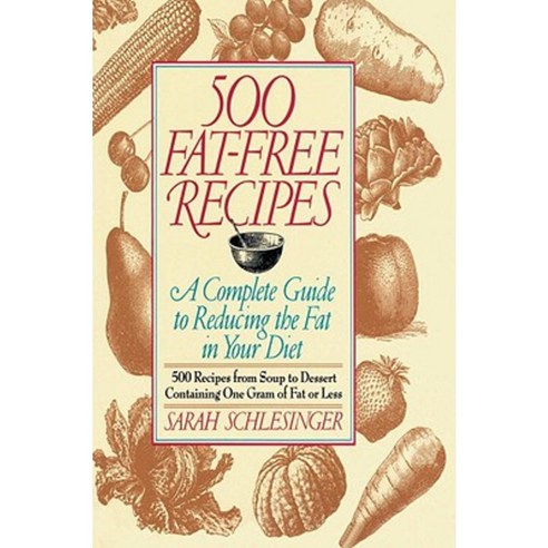 500 Fat Free Recipes Paperback, Villard Books