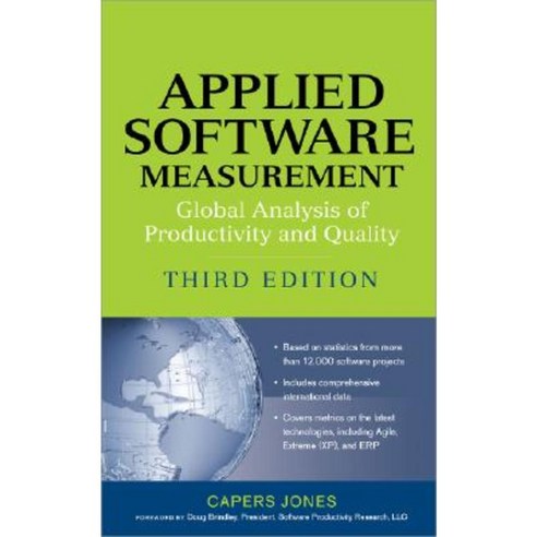 Applied Software Measurement: Global Analysis of Productivity and Quality Hardcover, McGraw-Hill Education