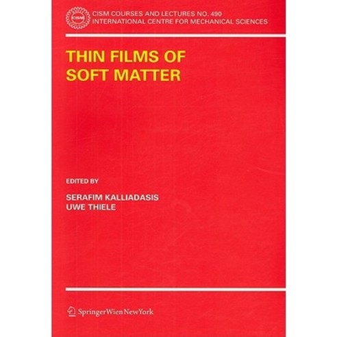 Thin Films of Soft Matter Paperback, Springer