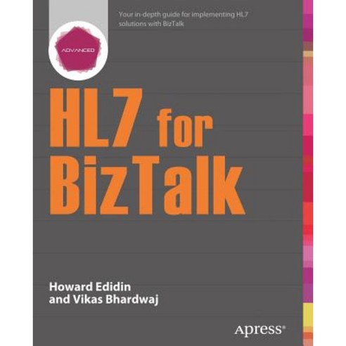 Hl7 for BizTalk Paperback, Apress