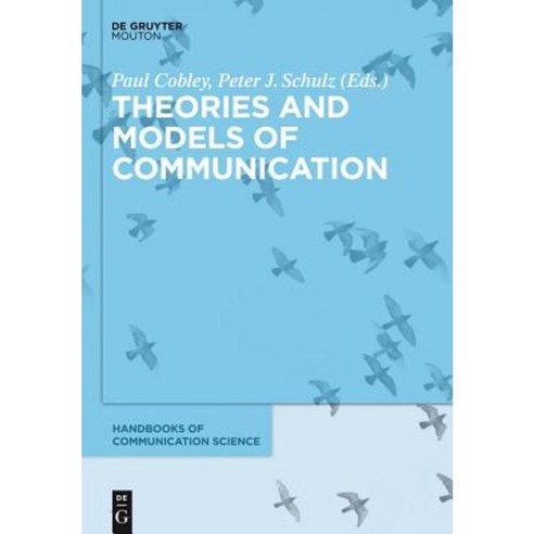 Theories and Models of Communication Hardcover, Walter de Gruyter